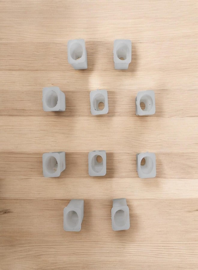 Ausam جلبة مقبض محول من نوع جاكوار من البلاستيك من أوسام، 5 قطع / غطاء مقبض محول من نوع جاكوار، 5 قطع، 2 × 1 سم - Image 2